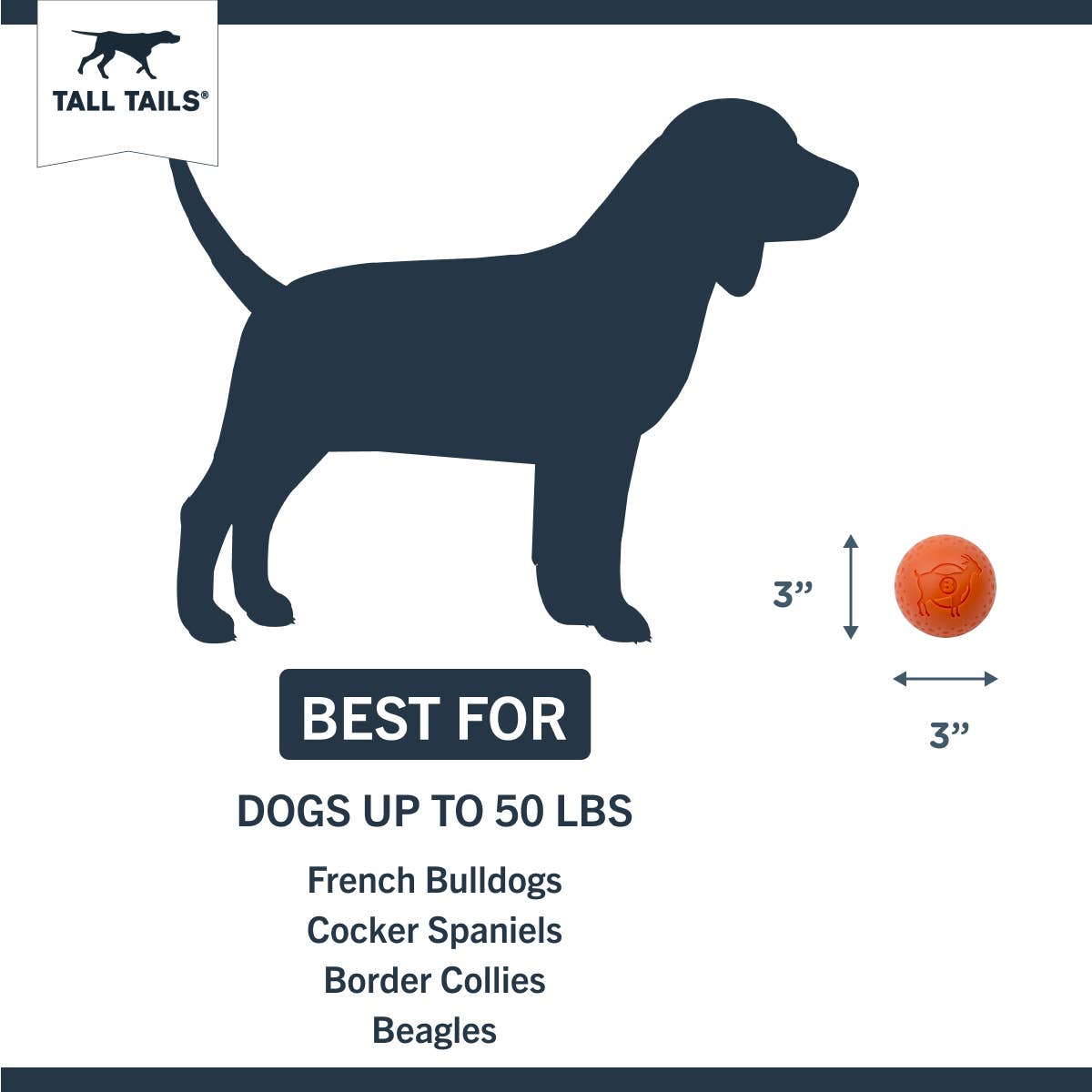 Tall Tails - Tall Tails GOAT Sport Ball, Medium