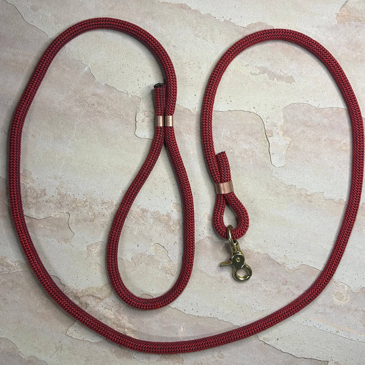 Joshua Tree Leash & Lead - Panama Red