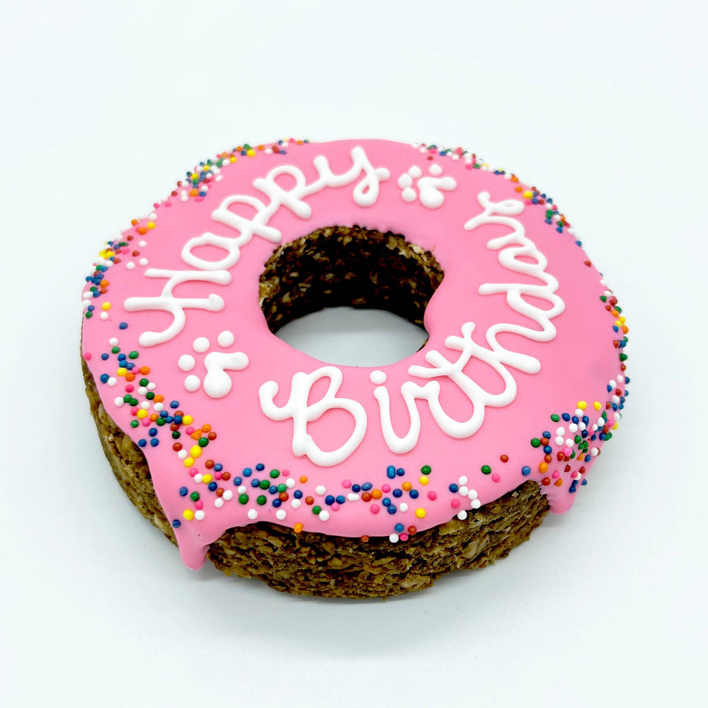 Furry Belly Bake Shop - Donut Birthday Chewy Oat Cake: Green