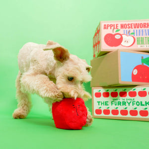 the furryfolks - Apple Nosework Toy