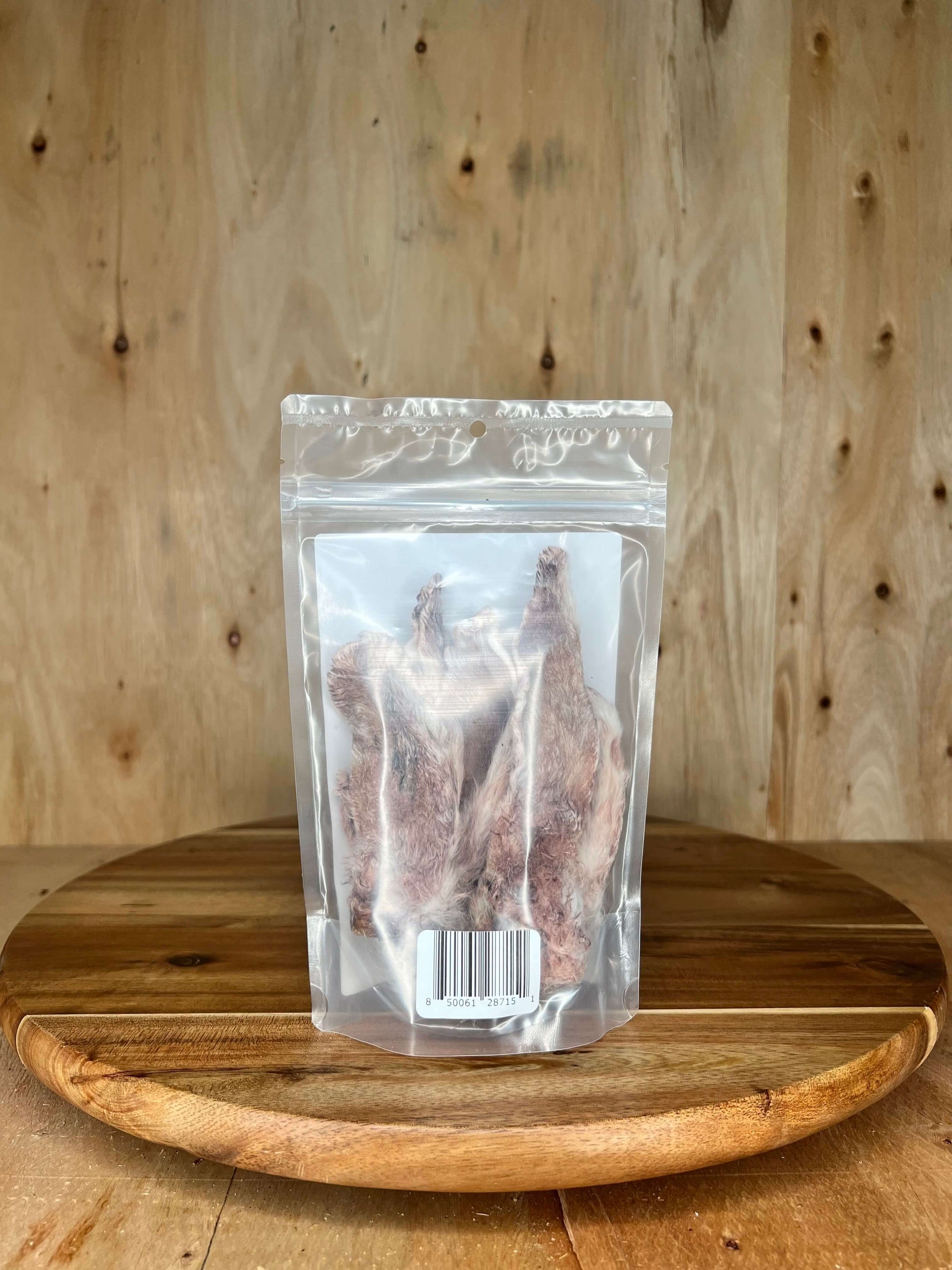 Furever Primal - Bagged Dog Chew: Rabbit Ears - Natural Single Ingredient: 8 pack "Chew Bar"