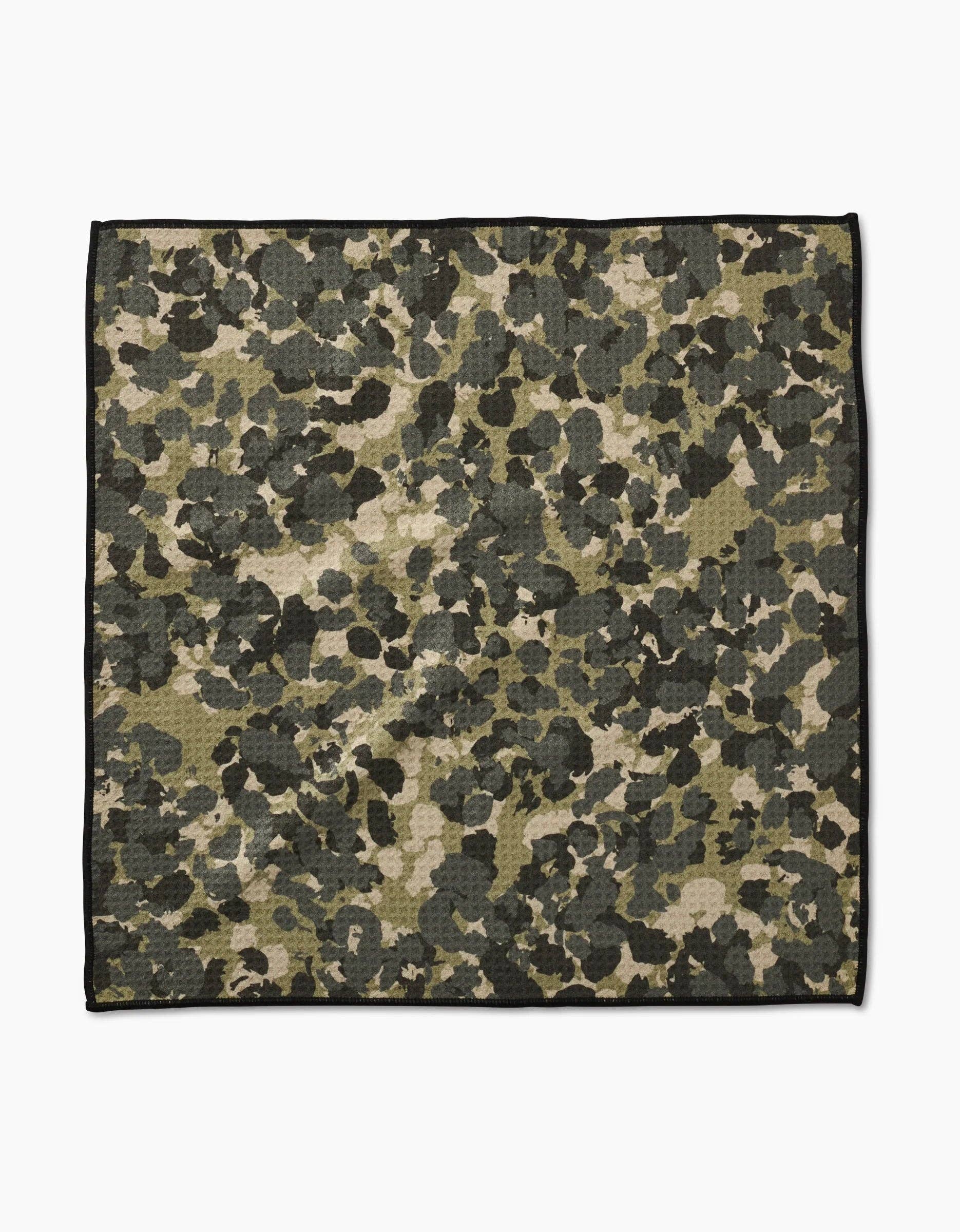 Geometry - Camo Paw Towel