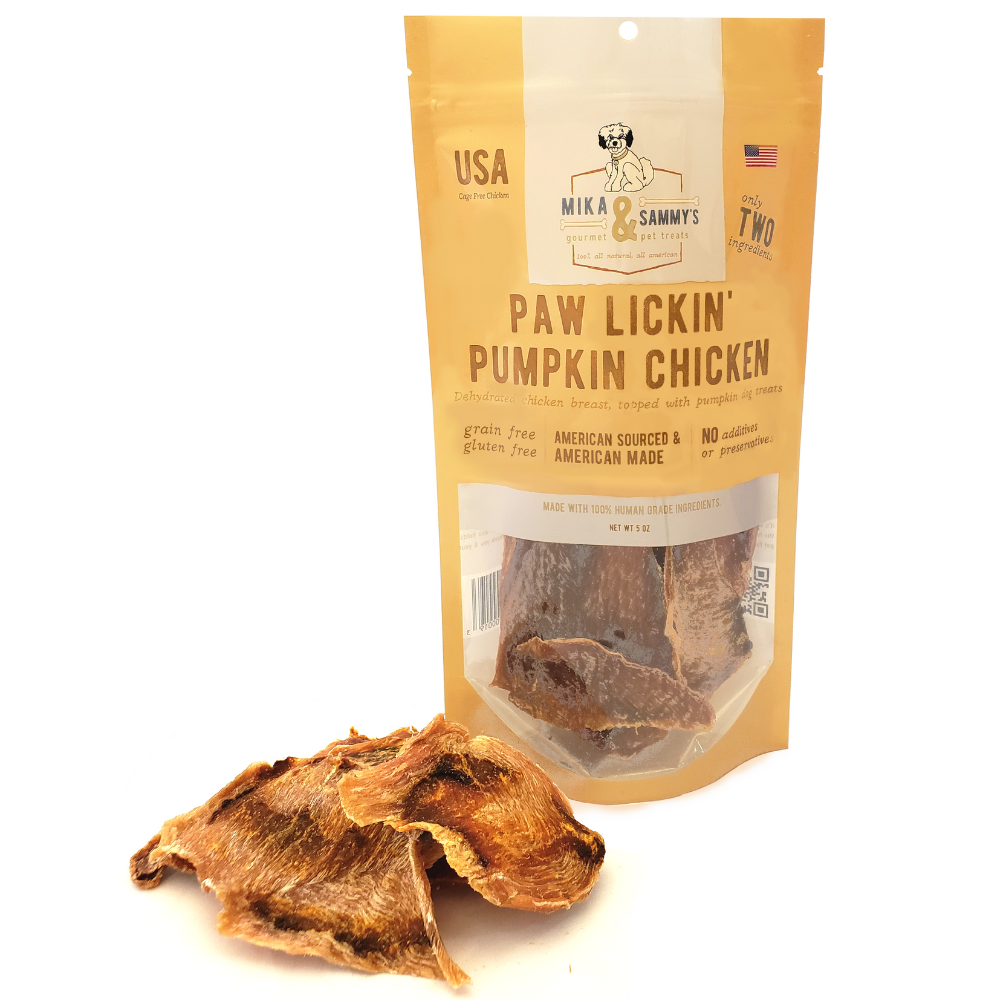 Mika and Sammy's Gourmet Pet Treats | Pumpkin Chicken (5oz)
