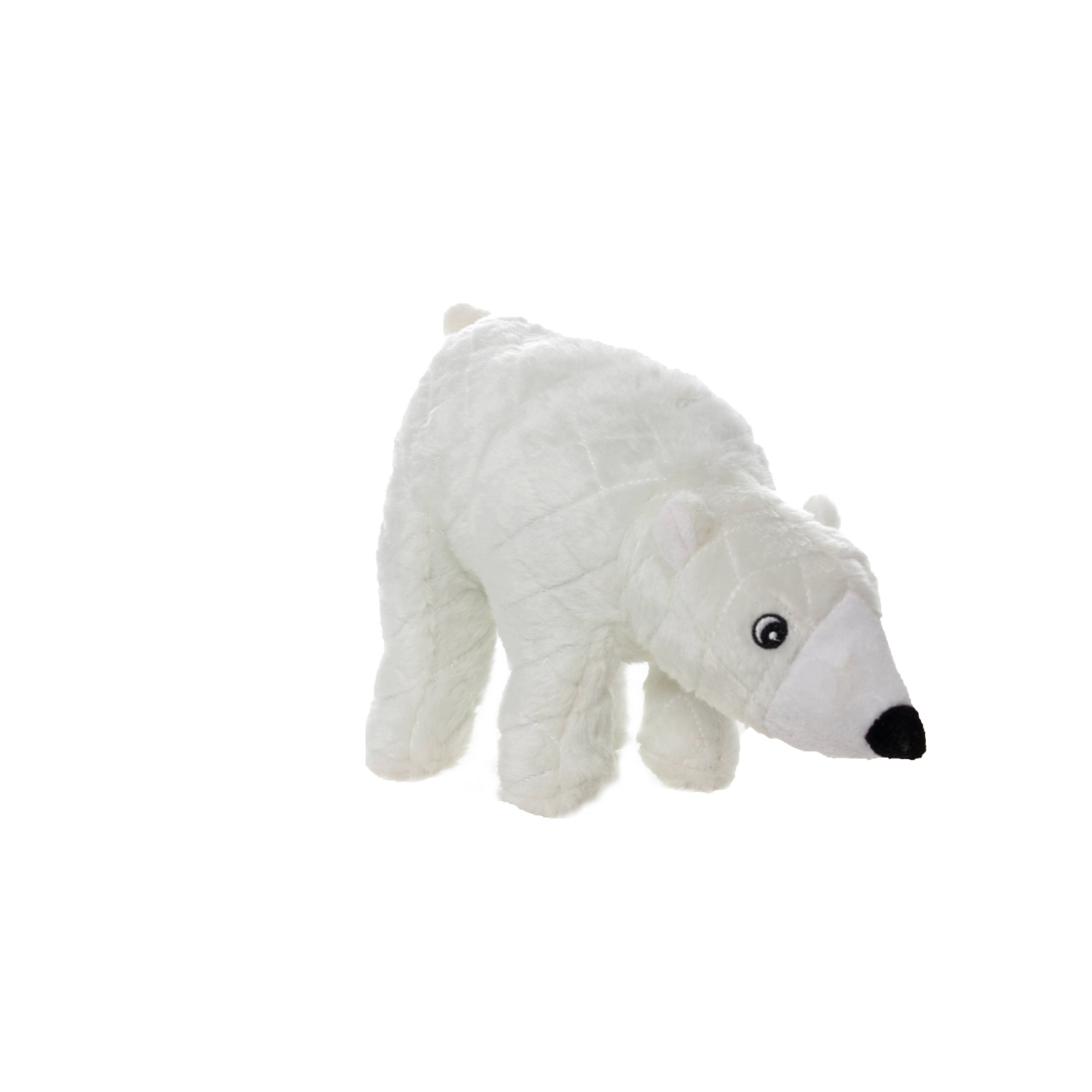 Tuffy Dog Toys - VIP Products - Mighty Arctic Polar Bear, Plush, Squeaky Dog Toy