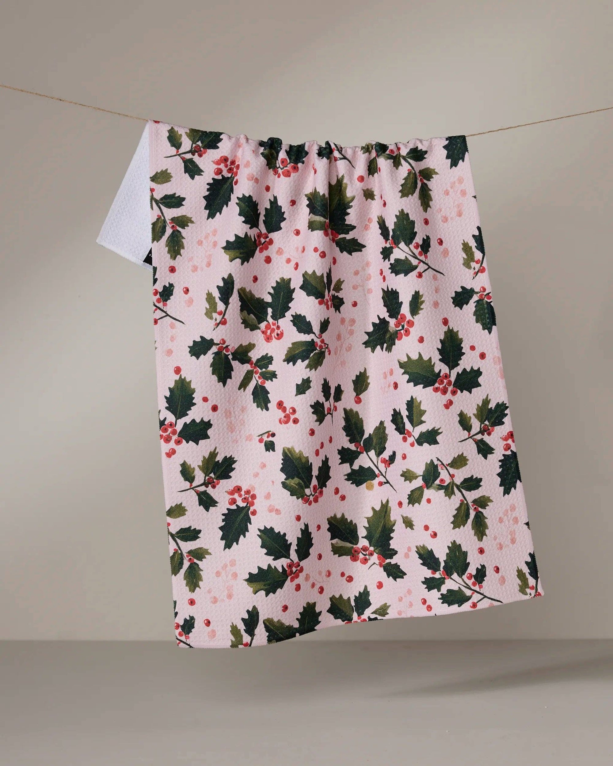 Geometry - Blushberry Tea Towel
