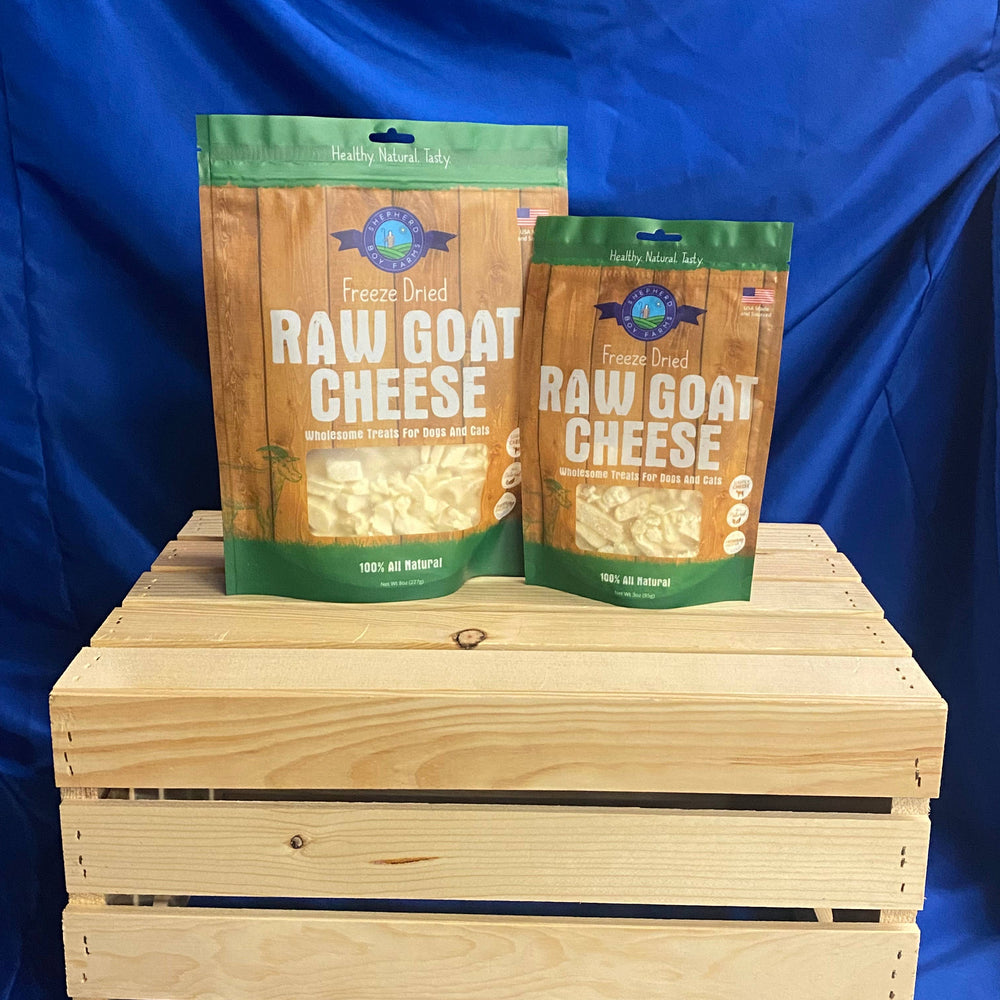 
                  
                    Shepherd Boy Farms - Freeze Dried Raw Goat Cheese: 8oz
                  
                