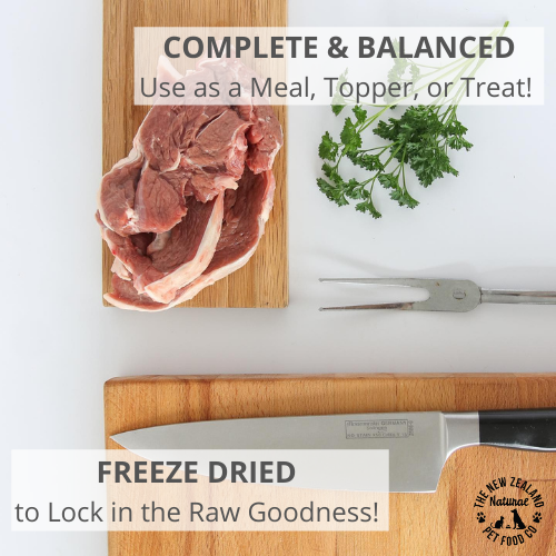 The New Zealand Natural Pet Food Co - Meow Beef & Hoki Freeze Dried Cat Food 1.76oz | 9.9oz: 1.76oz