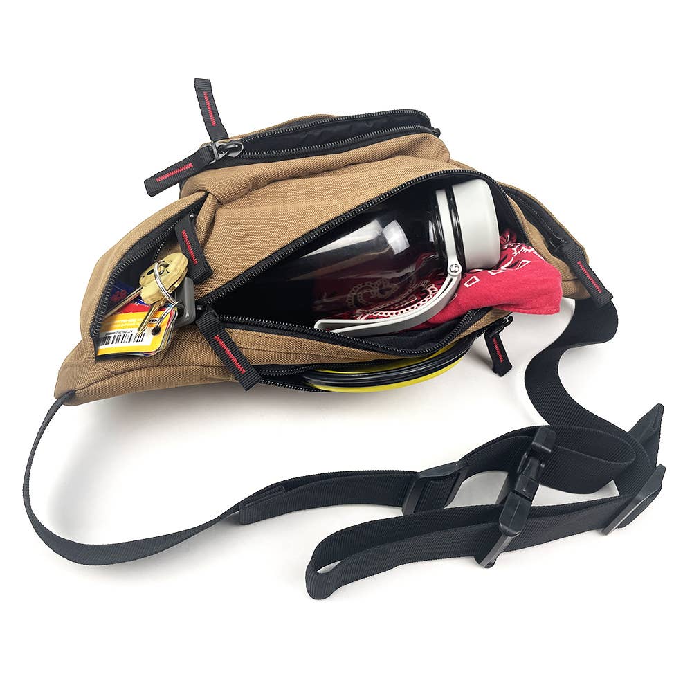 Milltown Brand - Dog Walk Fanny Pack: Black
