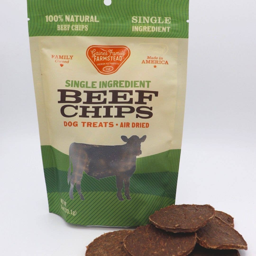 Gaines Family Farmstead - Beef Chips (6oz)