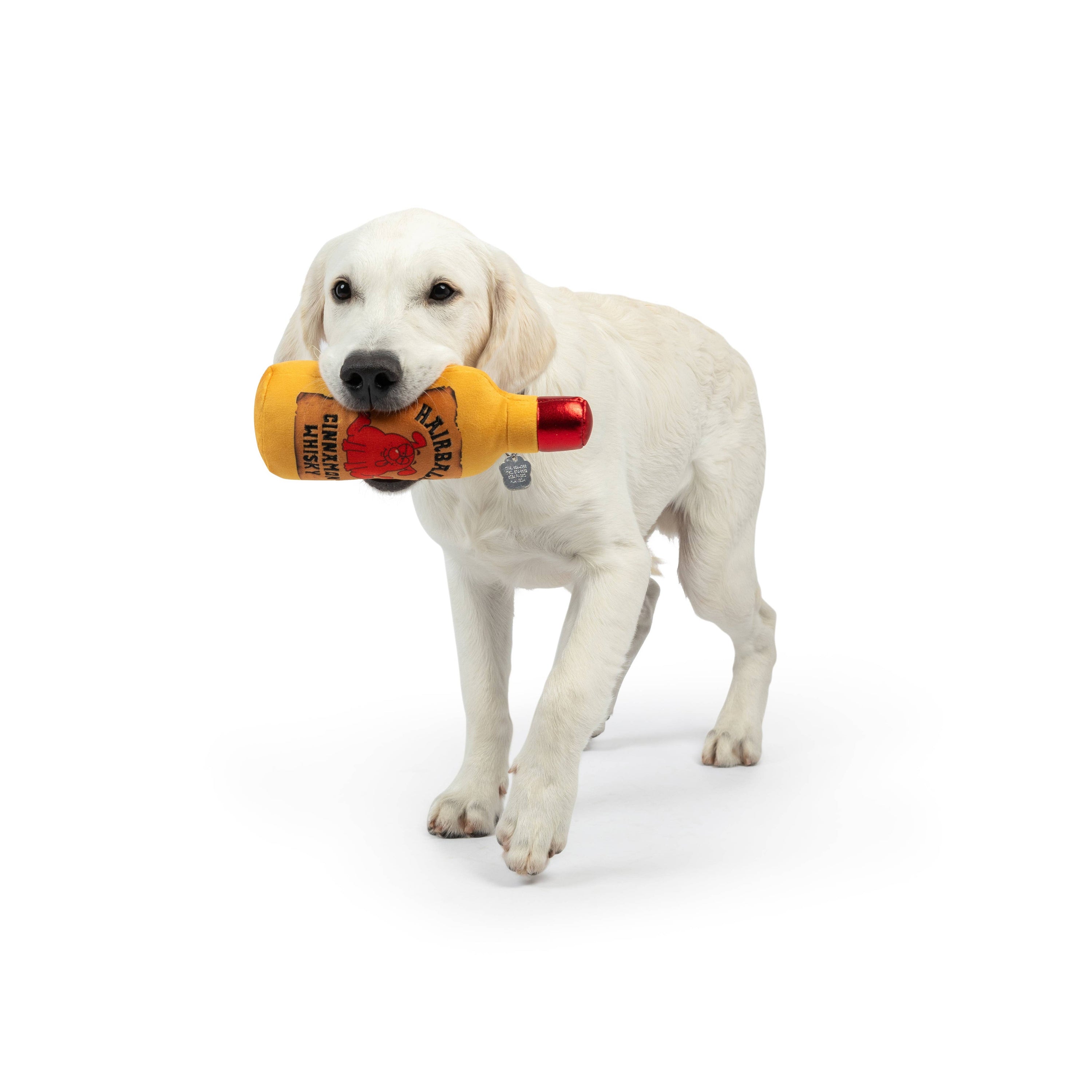 Huxley & Kent - Hairball Cinnamon Whisky Dog Toy: Large