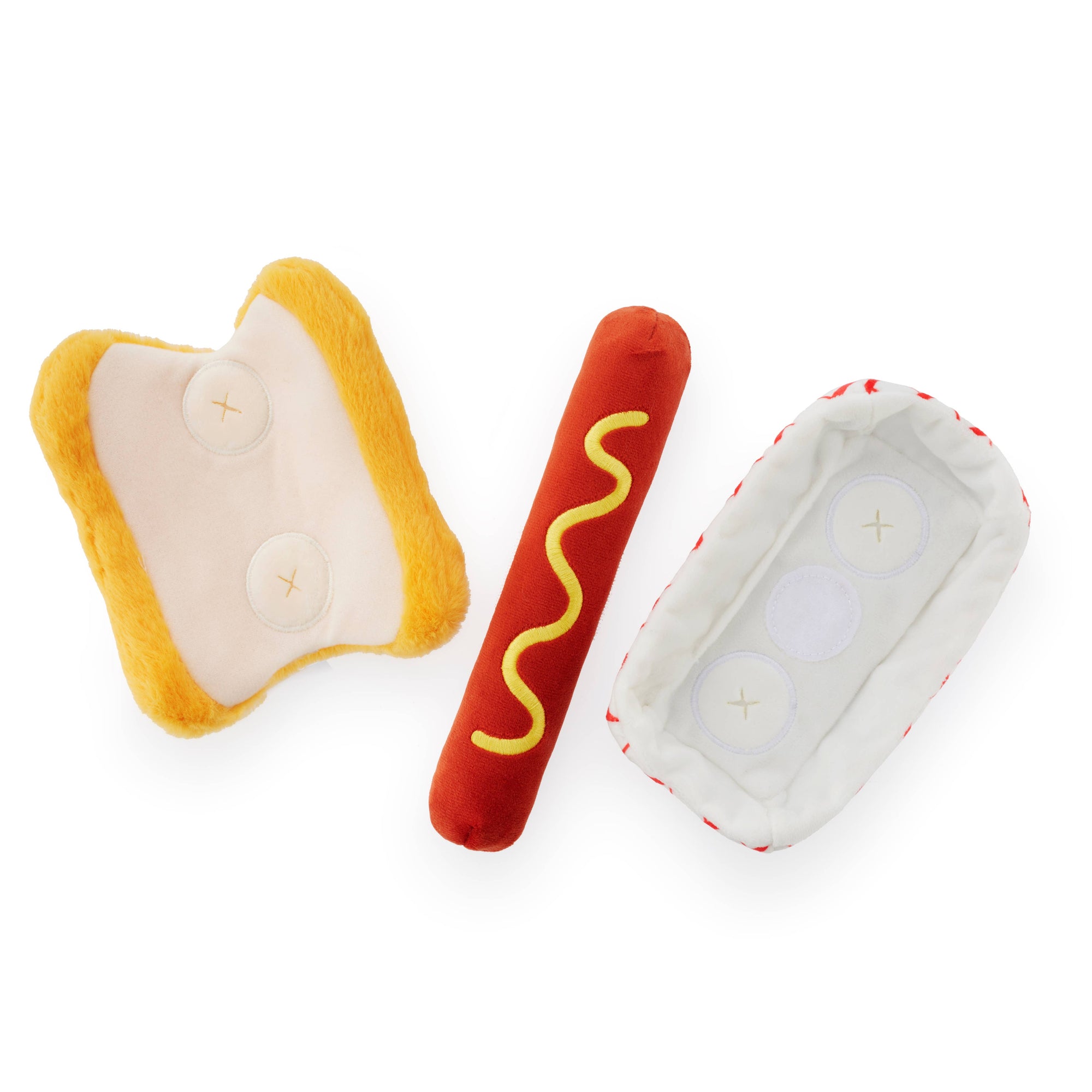 The Foggy Dog - Hot Dog Interactive Snuffle Dog Toy