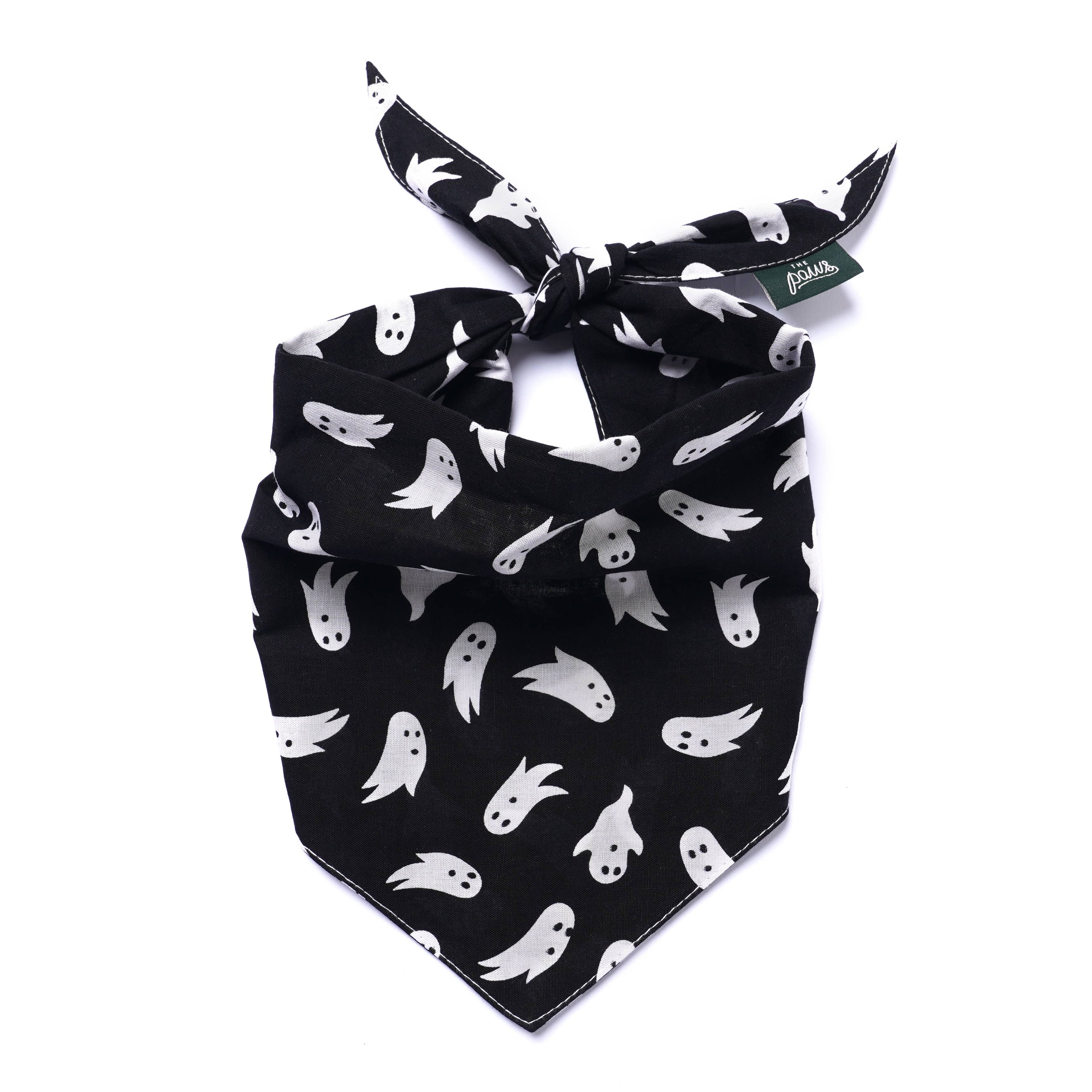 The Paws - Shadow Halloween Dog Bandana: L