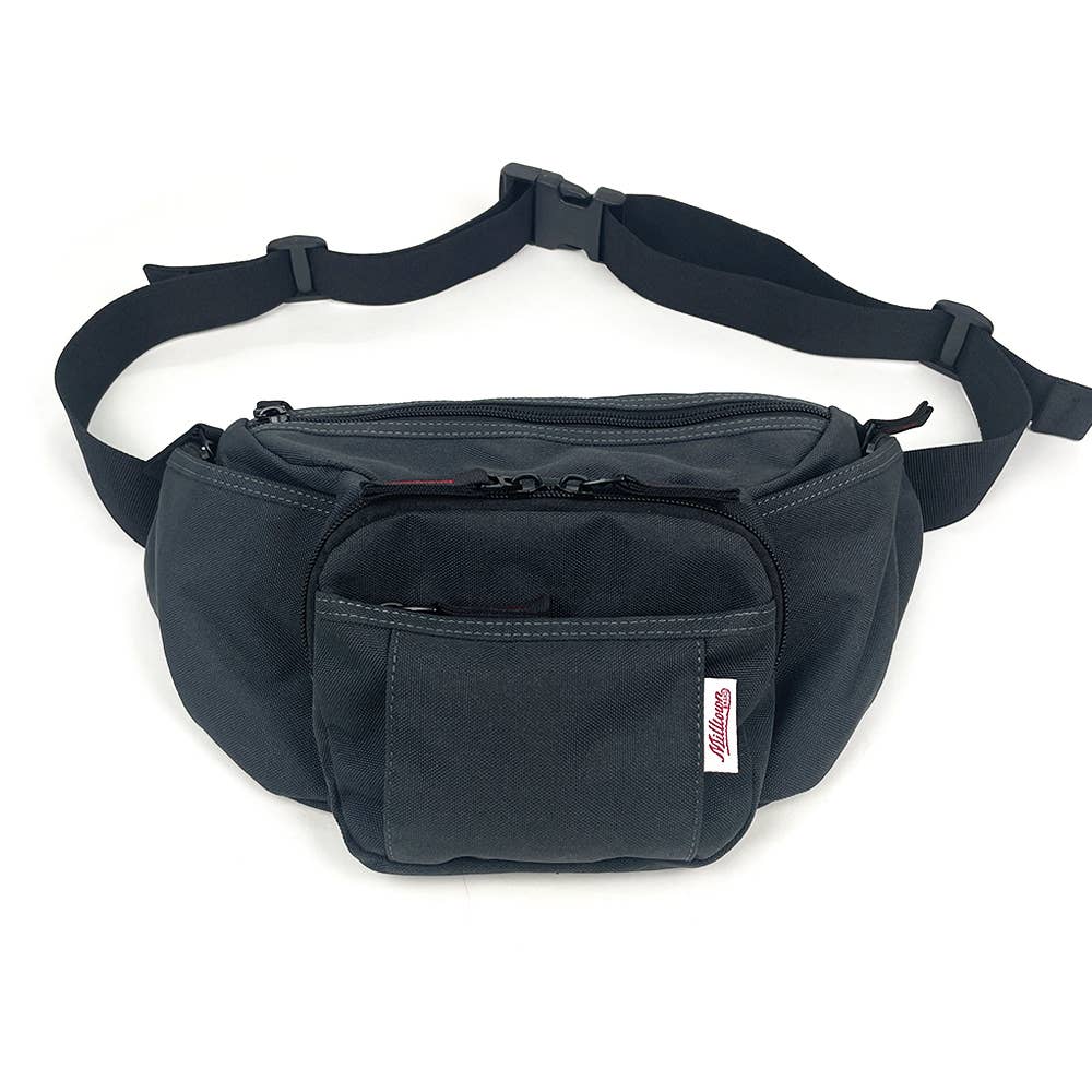 Milltown Brand - Dog Walk Fanny Pack: Black