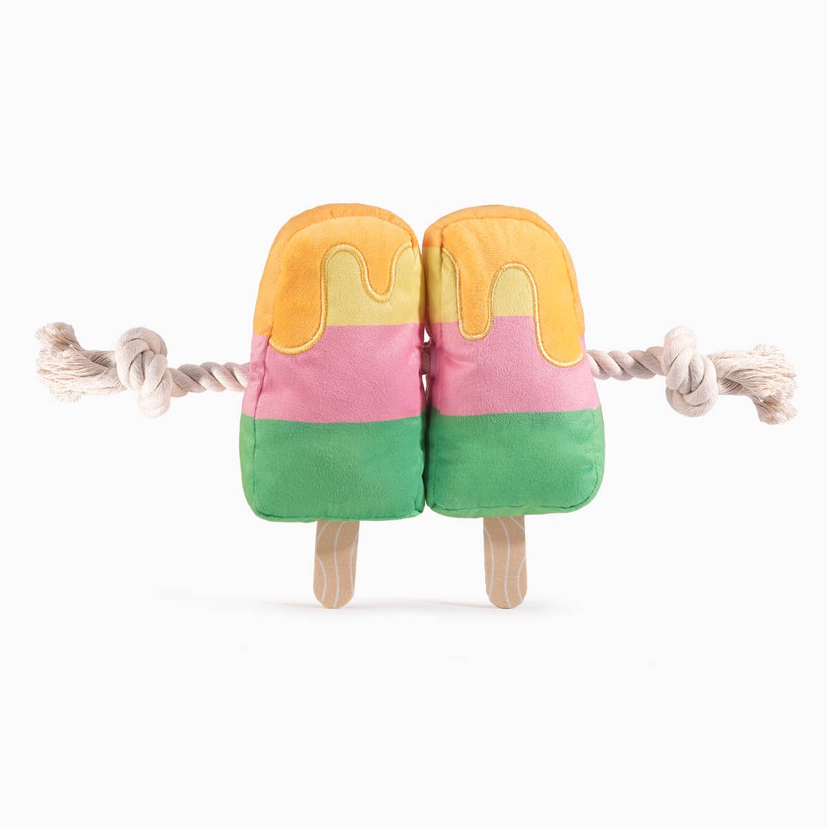 Hugsmart Products Inc -Beach Daze Twin Pop Dog Rope Toy