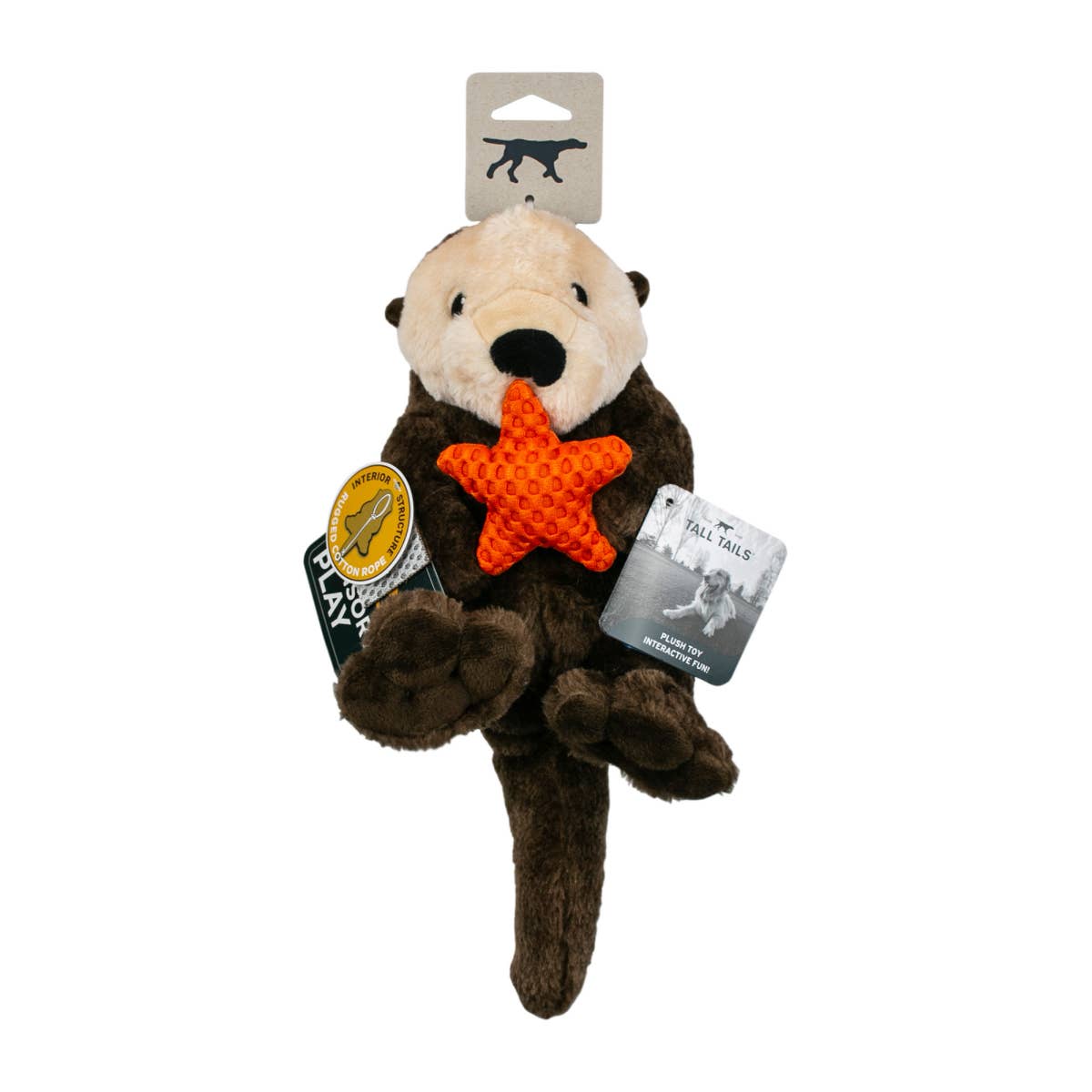 Tall Tails | Otter Rope Body Dog Toy