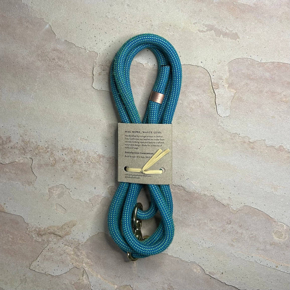 Joshua Tree Leash & Lead - Electric Blue