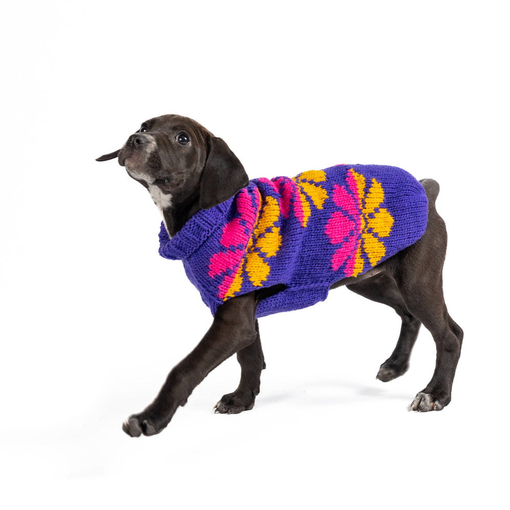 
                      
                        CHILLY DOG LLC - Flower Power Sweater: XXL
                      
                    