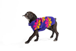 CHILLY DOG LLC - Flower Power Sweater: XXL