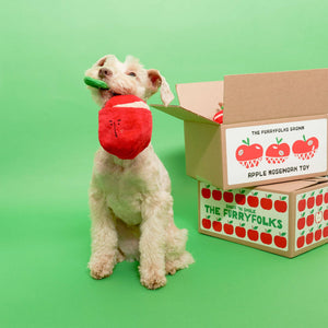 the furryfolks - Apple Nosework Toy