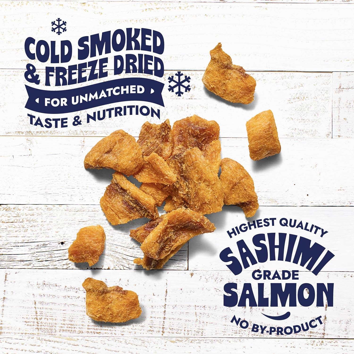 Finfare Pet Foods - Freeze-Dried Salmon Nuggets for Dogs, 2oz