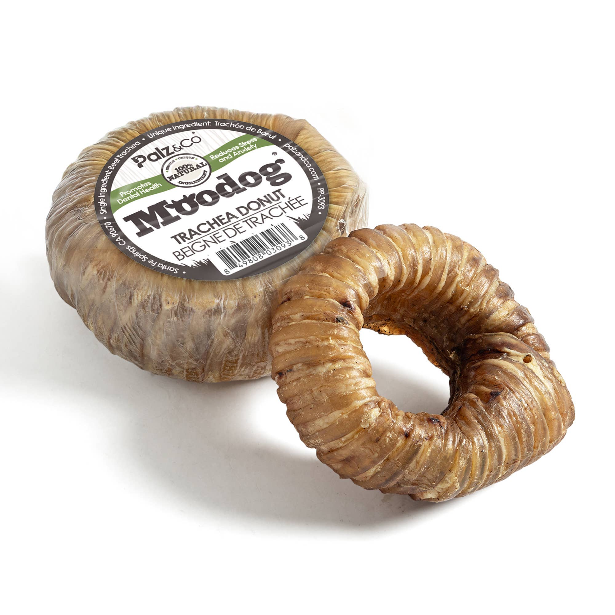 Palz&Co - Moodog Beef Trachea Donut - Pack of 1