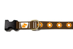 Yermadog Base Camp Collar Daisy Flowers - Coyote Brown