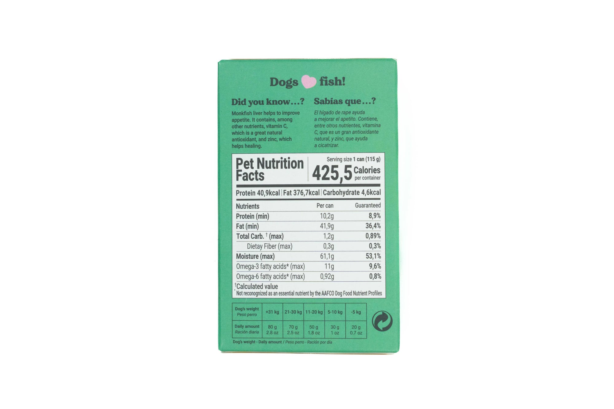 Canumi - Natural monkfish liver Available only in the US: English