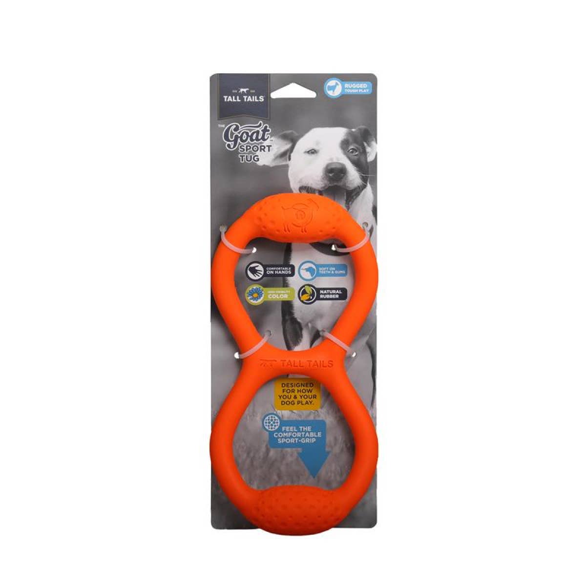 Tall Tails - GOAT Natural Rubber Tug Dog Toy’s
