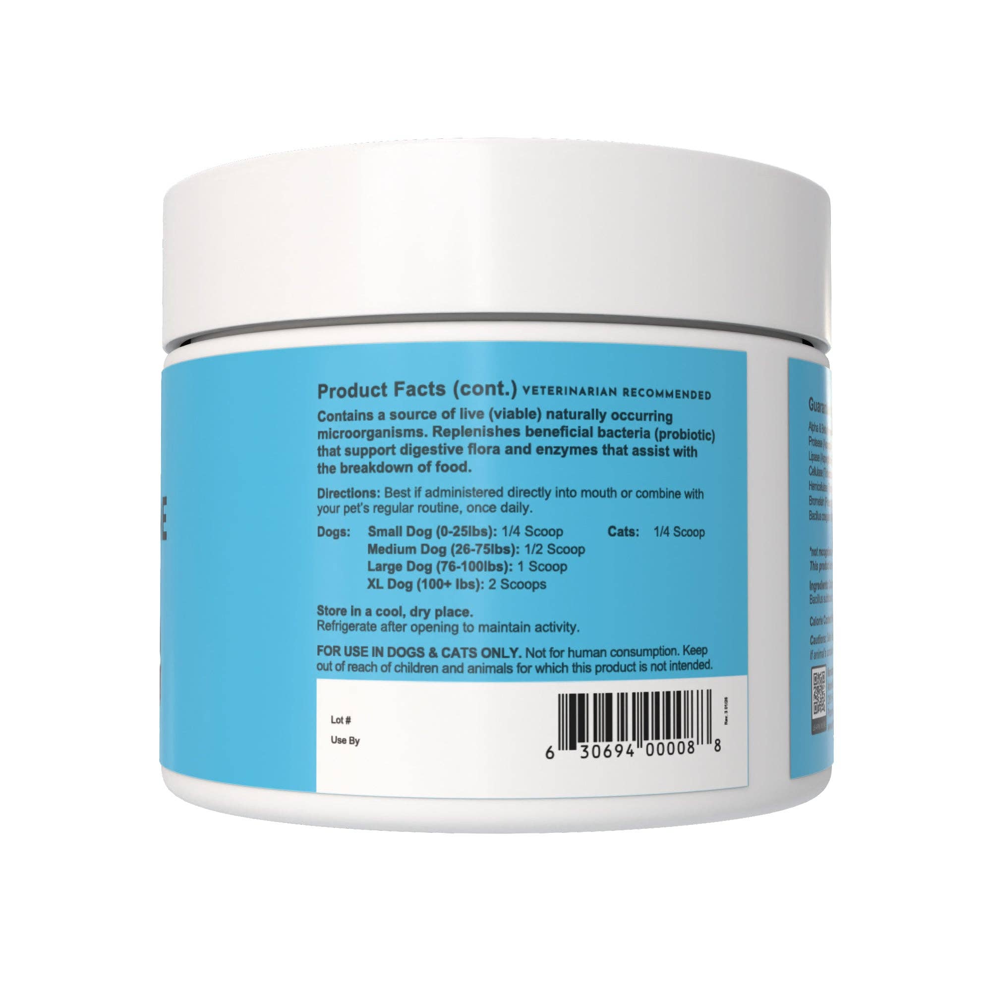 Animal Essentials - Plant Enzyme and Probiotic Powder | Digestive Support: 100g