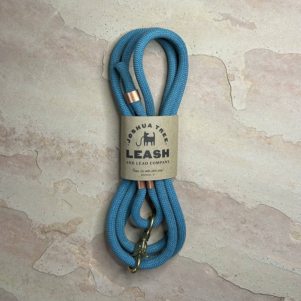 Joshua Tree Leash & Lead - Blue Tick