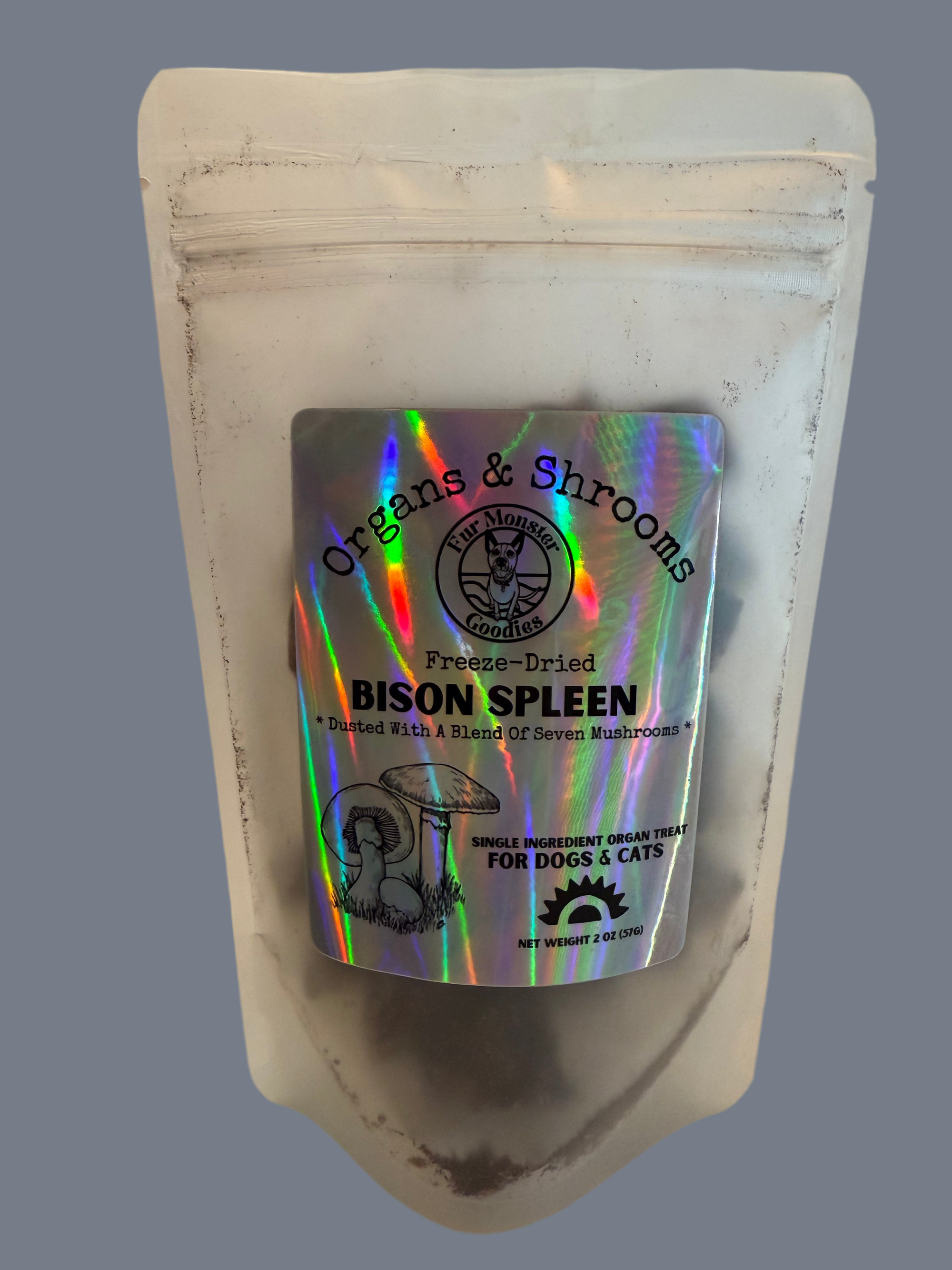 Fur Monster Goodies- Bison Spleen