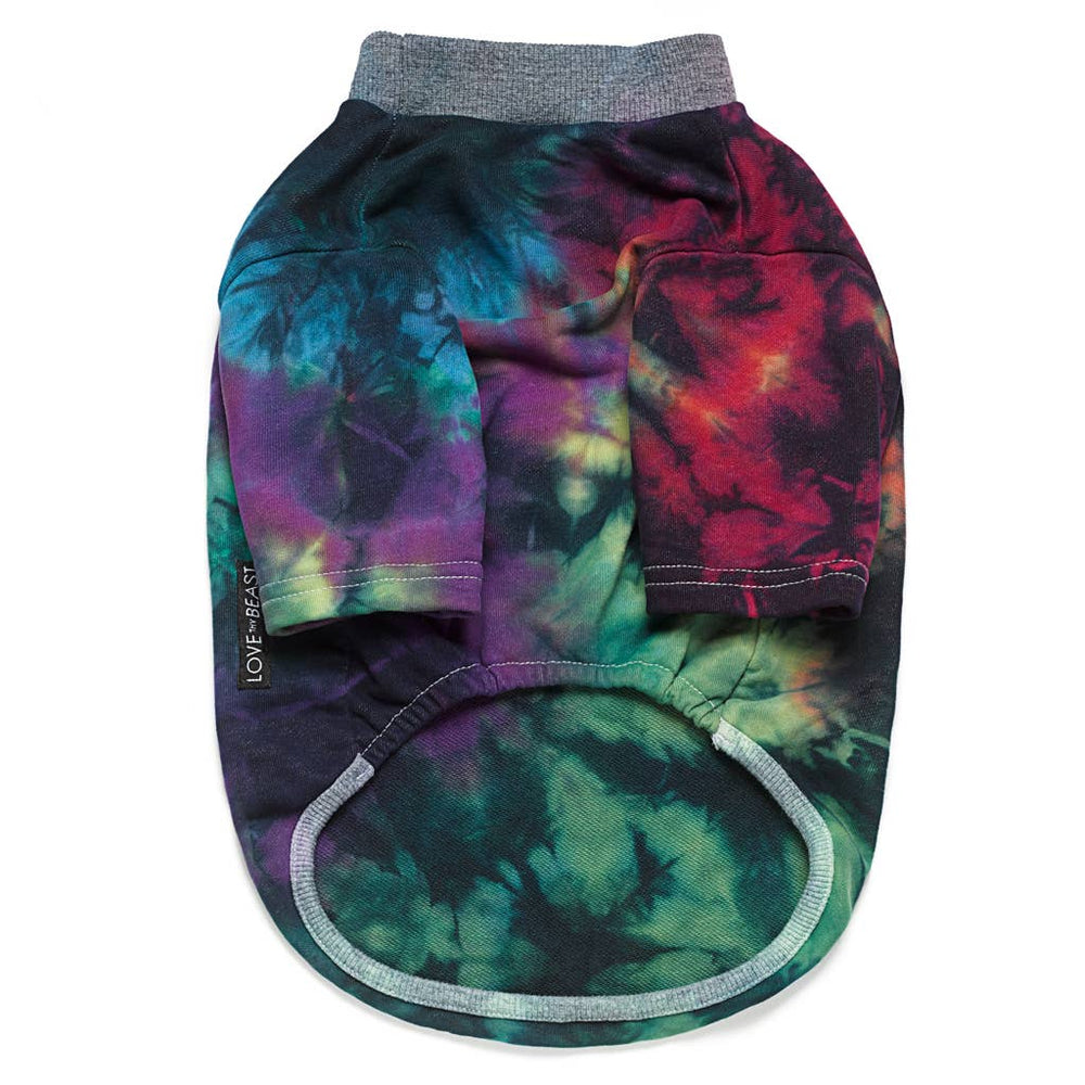 LoveThyBeast - Tie Dye Tee, Deep Sea: X-Large