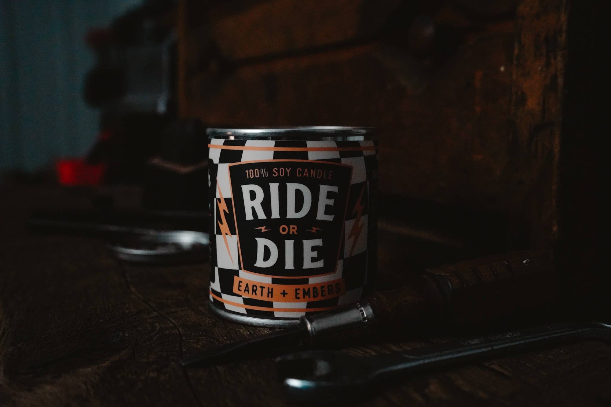 Ambush Candle Co. - Ride Or Die | Earth & Embers 8oz Soy Candle