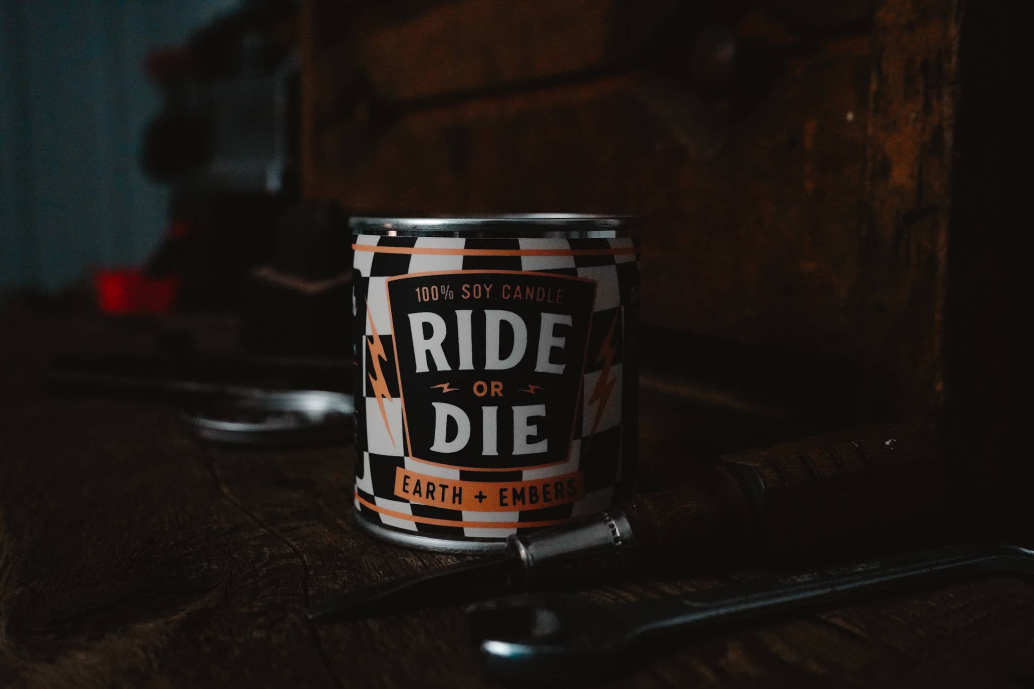 Ambush Candle Co. - Ride Or Die | Earth & Embers 8oz Soy Candle