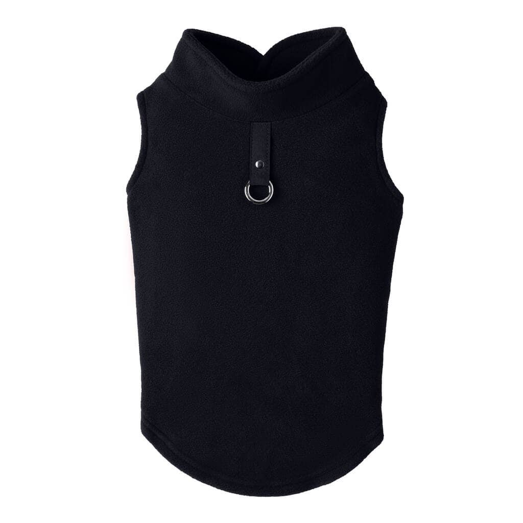 Gooby - #72106 Fleece Vest: Pumpkin / Large