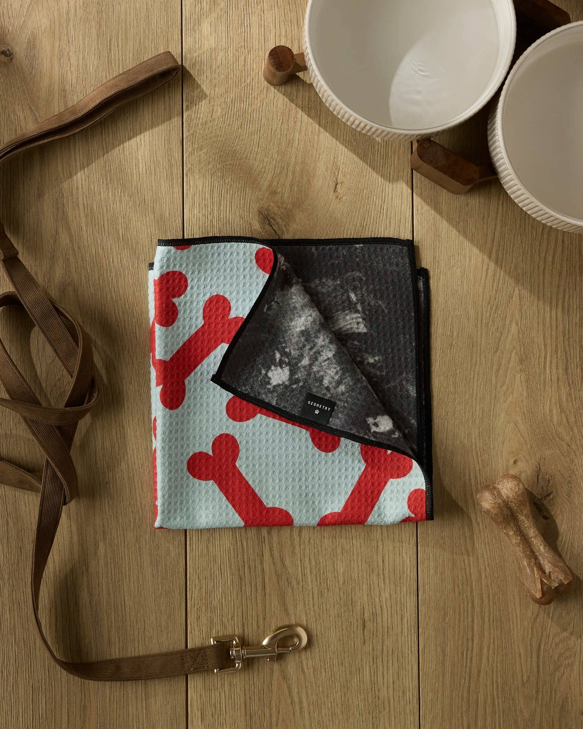Geometry - Yuletide Pup Paw Towel