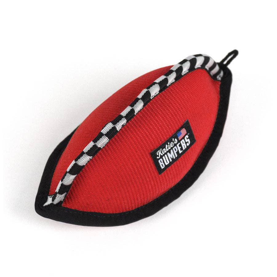 Katie's Bumpers - Best KB Football Fetch Toy For Dogs: Red