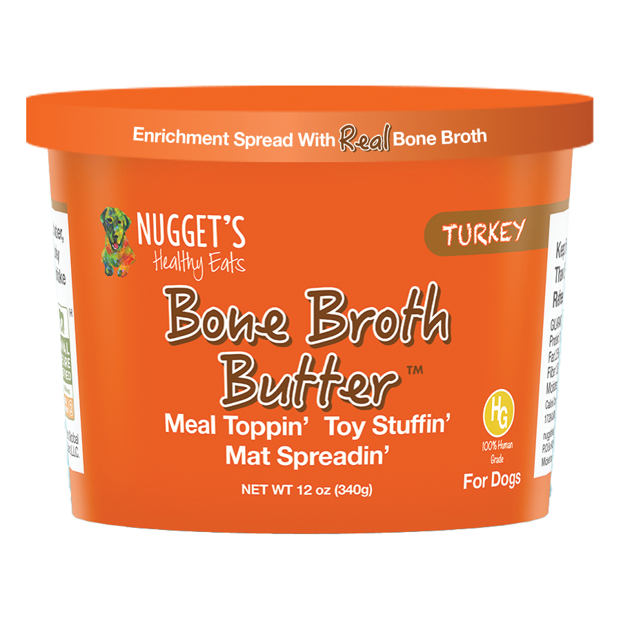 Nugget's Healthy Eats- Bone Broth Butter (12oz)