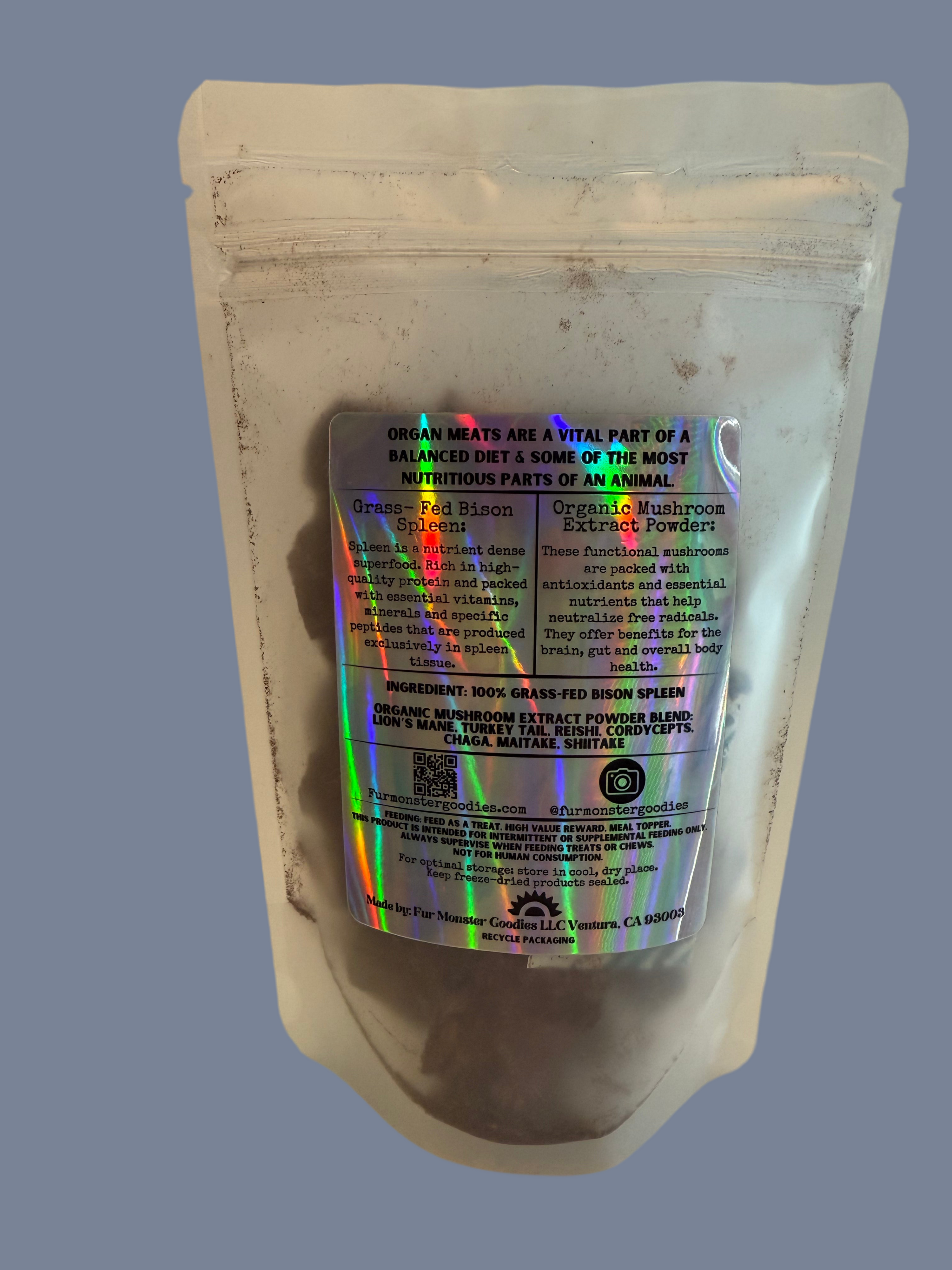 Fur Monster Goodies- Bison Spleen