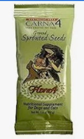 Carna4 Sprouted Seeds 1.5 oz