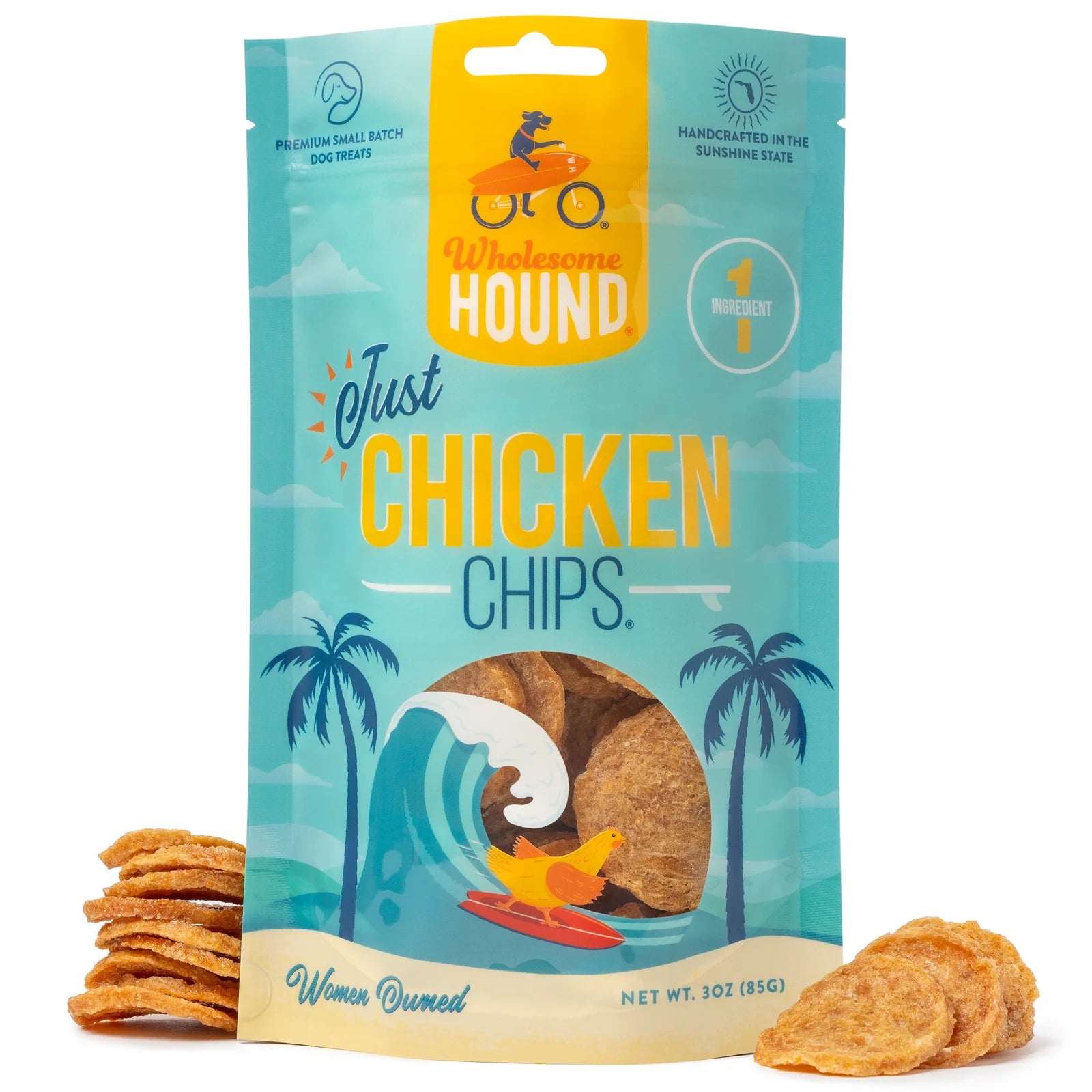 Wholesome Hound- Just Chicken Chips (3oz)