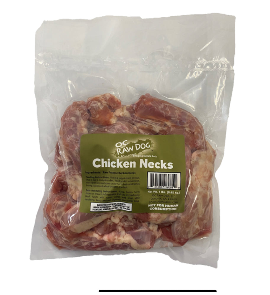 OC Raw Chicken Necks 1lb