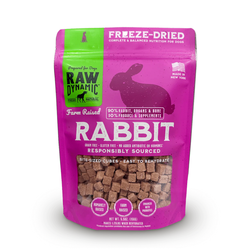 Raw Dynamic Freeze Dried Raw Dog Food 14oz