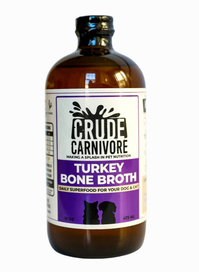 
                  
                    Crude Carnivore - 16oz Turkey Bone Broth
                  
                