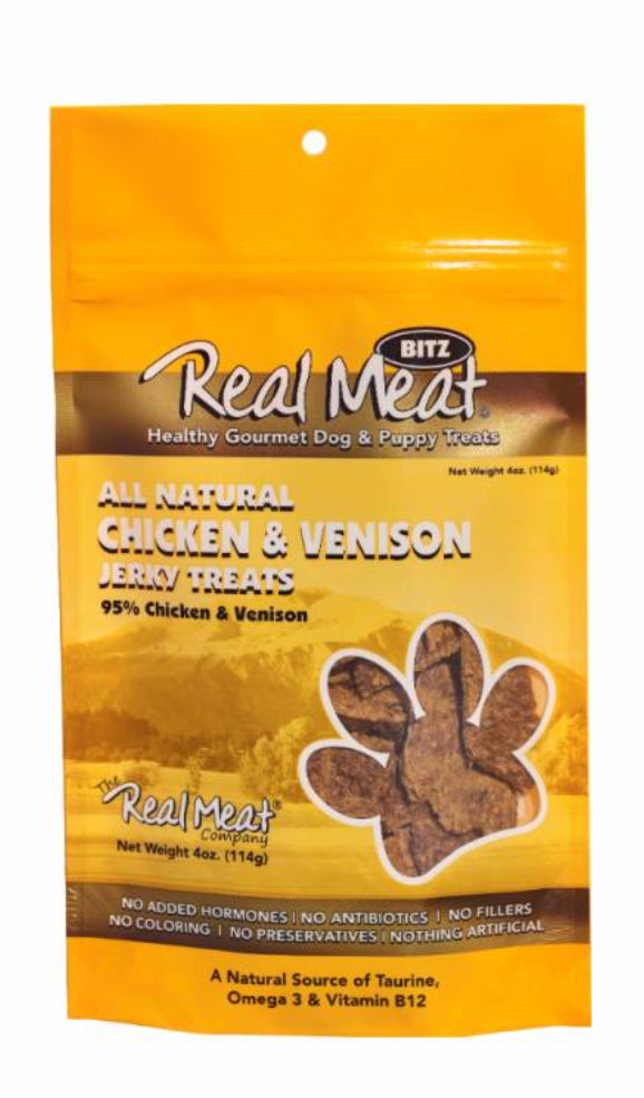 Real Meat- CHICKEN & VENISON