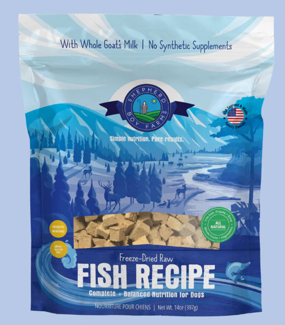 Shepherd Boy Farms | Freeze Dried Fish (14oz)