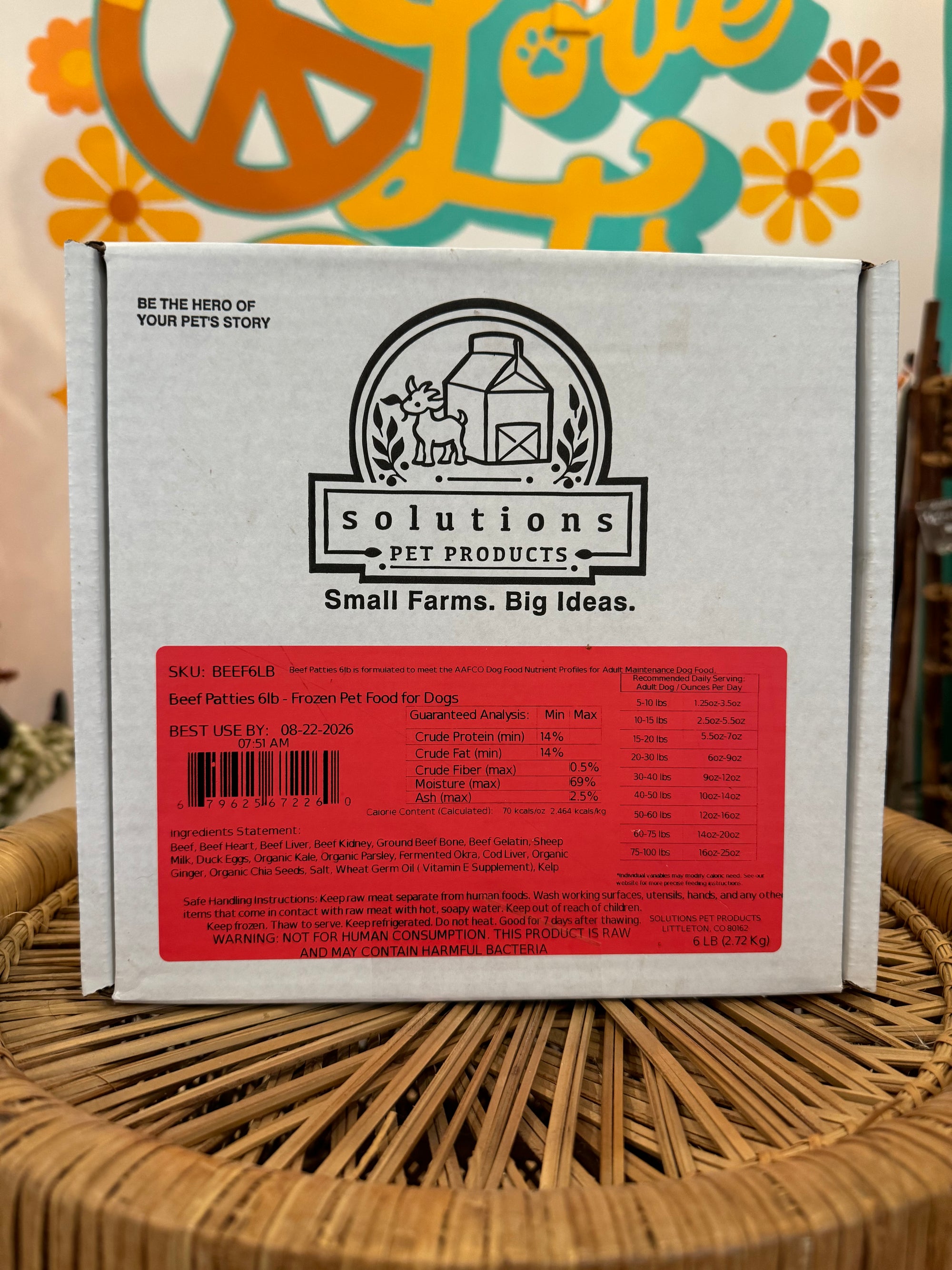 Solutions Pet Products| Fermented Raw Beef Recipe
