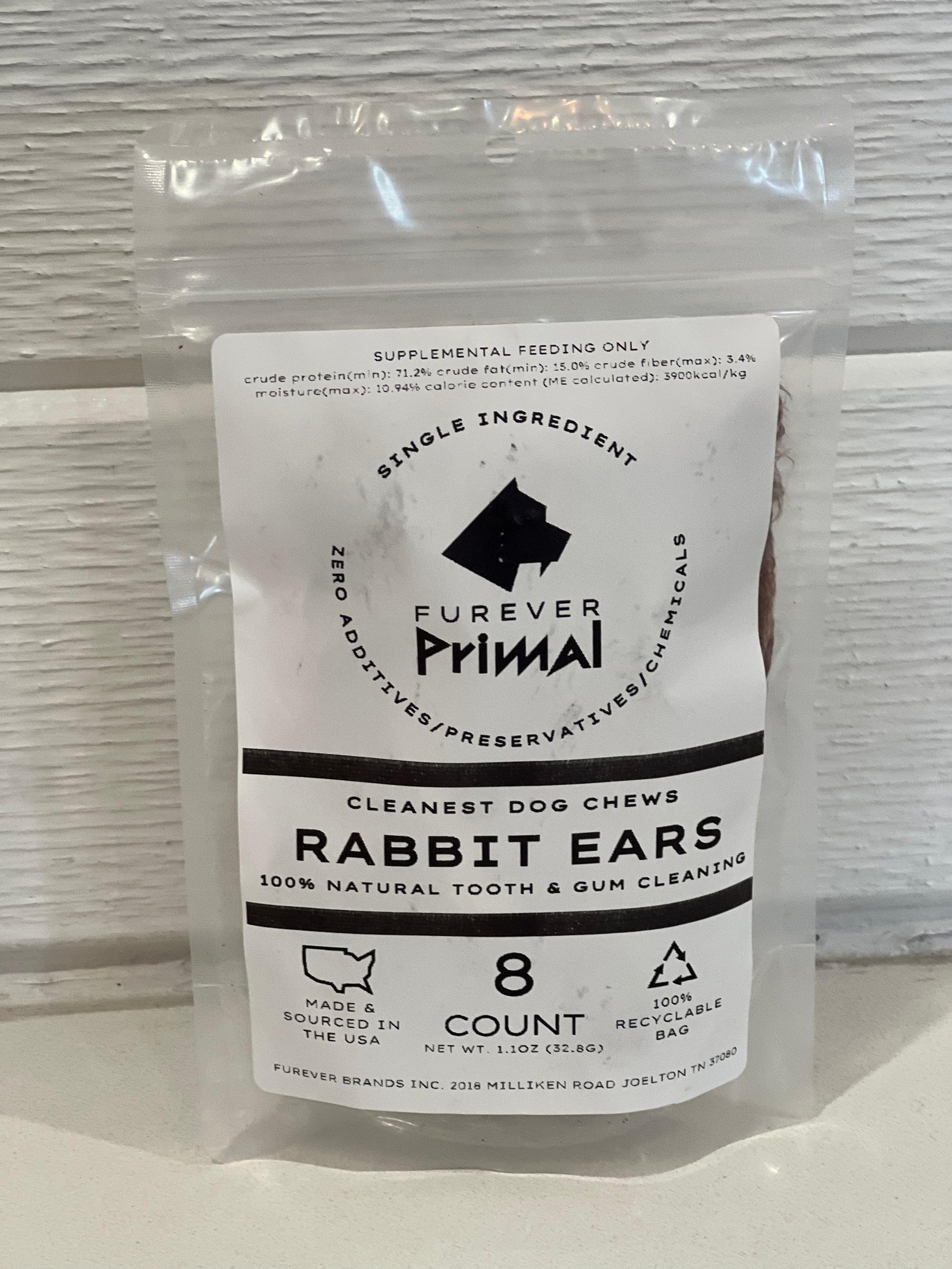 Forever Primal Rabbit Ears 8 count