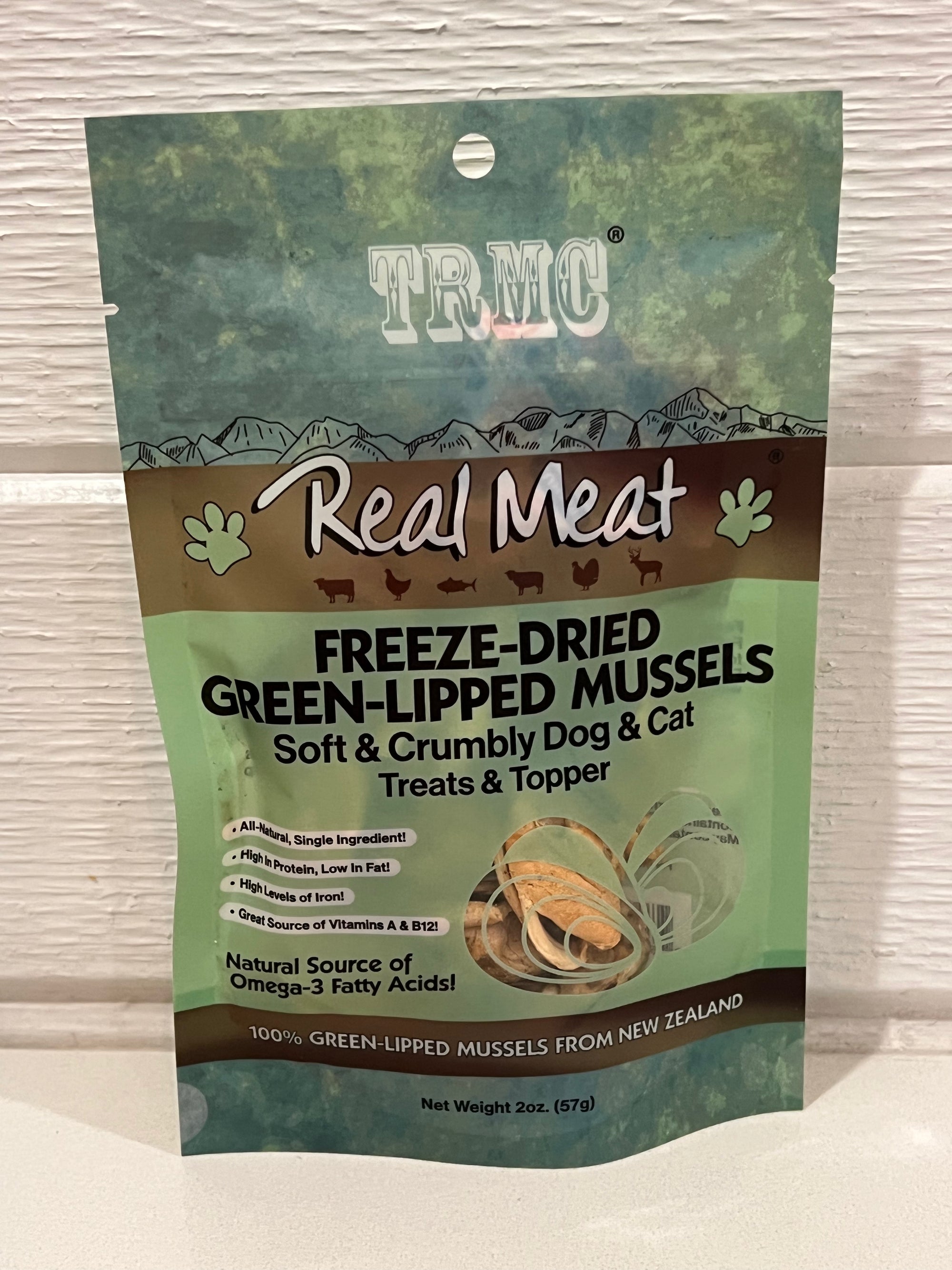 Real Meat Freeze-Dried Green-Lipped Mussels Soft & Crumbly