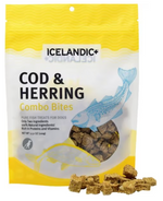 Icelandic Cod Herring Combo Bites Dog Treats